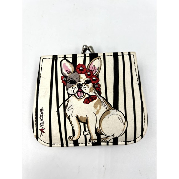 Brighton Handbags - Brighton POPPY FRENCH BULL Dog Kiss Wallet New W/outlet Tag T1155M RETIRED